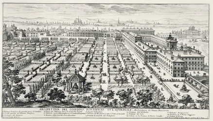 Jardines del Quirinale, de 